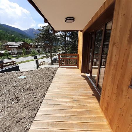 Superbe Appartement T3 4 Etoiles Terrasse Acces Spa Saint-Chaffrey Exterior foto